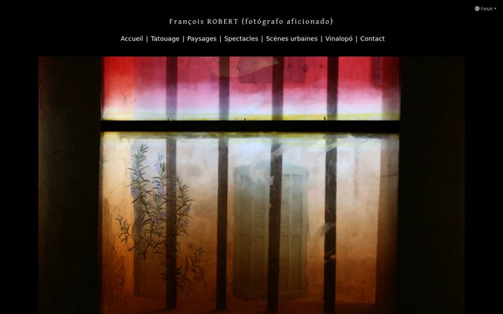 Screenshot of franrobert.com