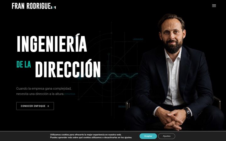 Screenshot of franrodriguezon.com