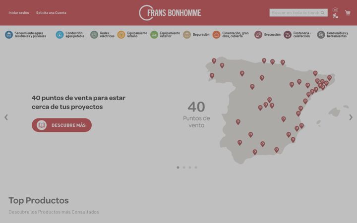 Screenshot of fransbonhomme.es