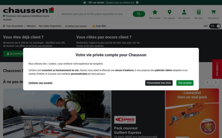 Screenshot of fransbonhomme.fr