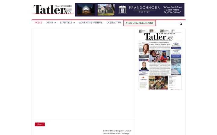 Skærmbillede af franschhoektatler.co.za