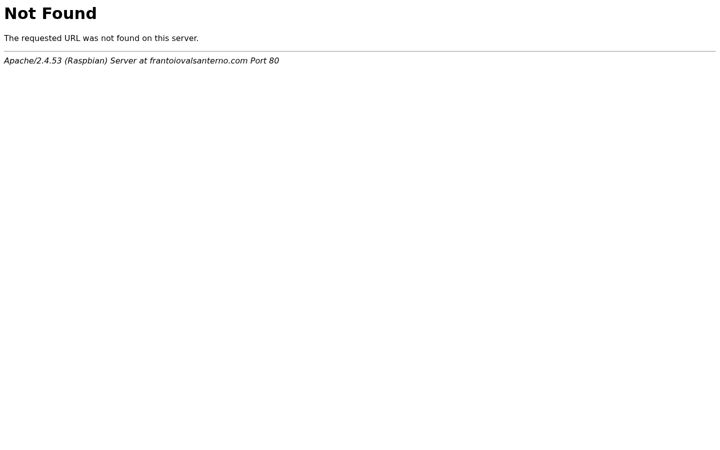 Screenshot of frantoiovalsanterno.com