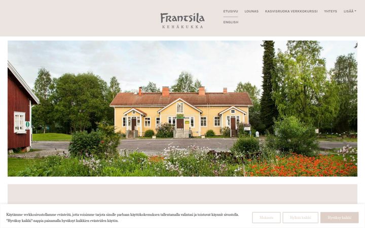 Snimka zaslona za frantsilankehakukka.fi