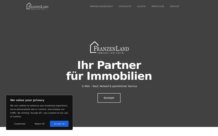Képernyőkép: franzenland-immobilien.de