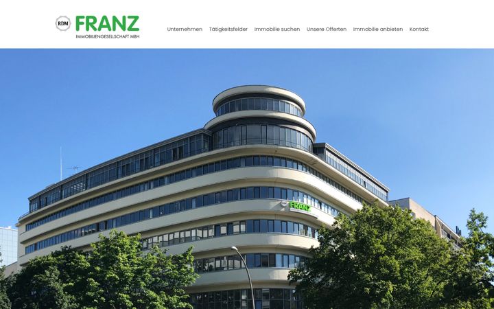Képernyőkép: franzimmobilien.de
