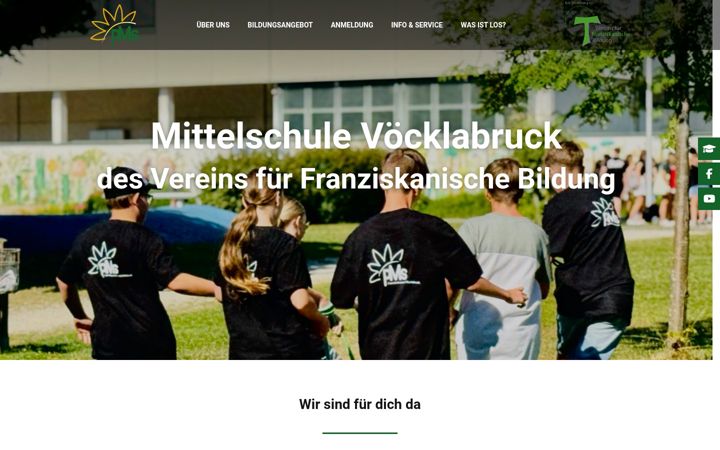Екранна снимка на franziskusmittelschule-voecklabruck.at