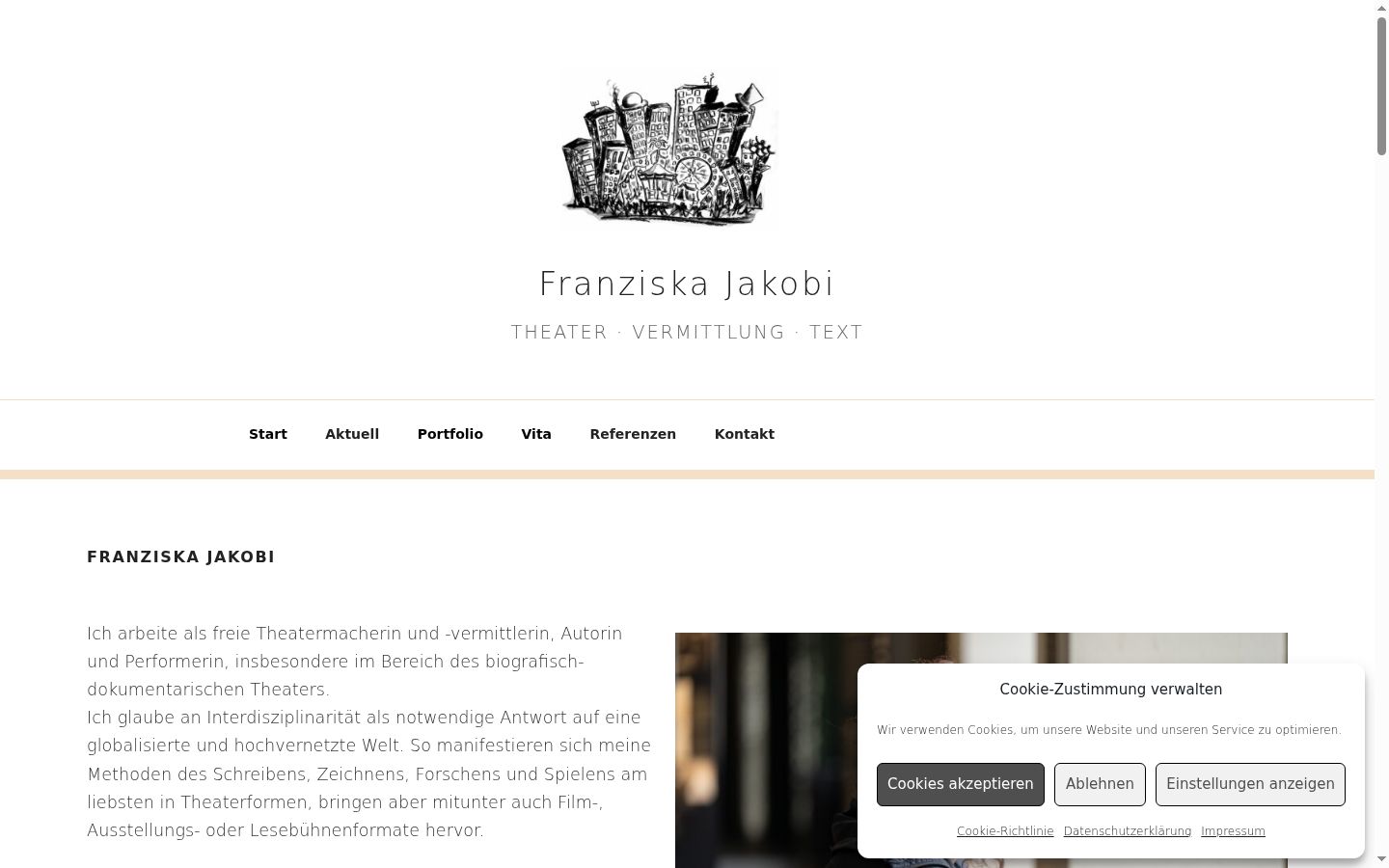 Sutikimo reklamjuostės, rodytos prieš bet kokią sąveiką, ekrano kopija