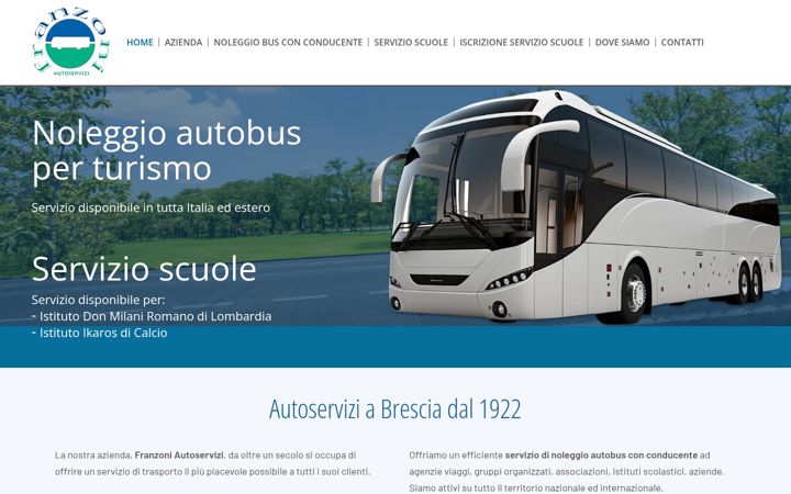 Screenshot von franzoniautoservizi.it