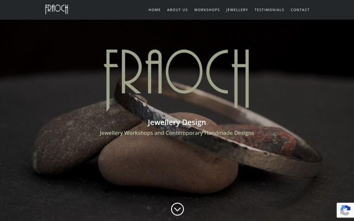 Екранна снимка на fraoch-jewellery.co.uk