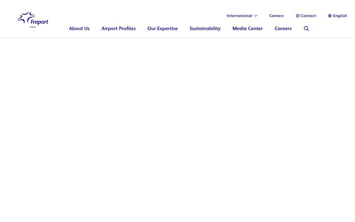Screenshot of fraport-greece.com