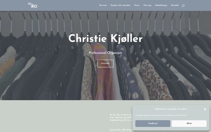 Screenshot of frarodtilro.dk