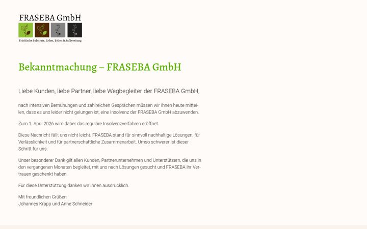 Screenshot of fraseba.de