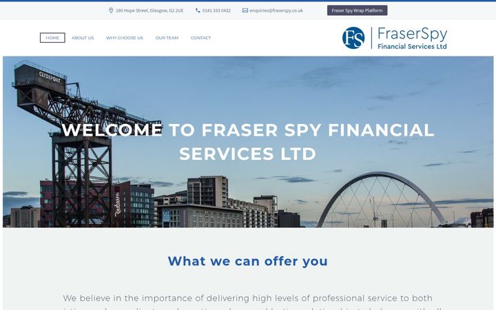 Екранна снимка на fraserspy.co.uk