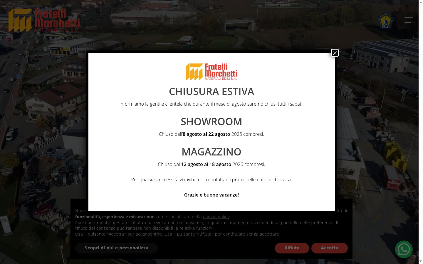 Screenshot tal-banner tal-kunsens muri qabel kwalunkwe interazzjoni