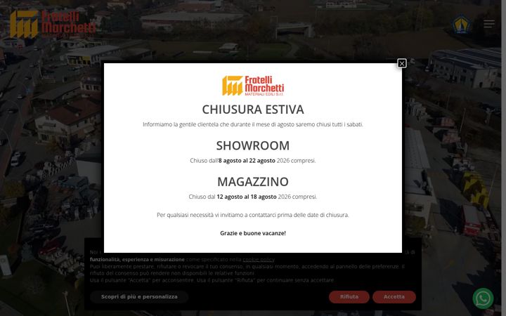 Screenshot of fratelli-marchetti.it