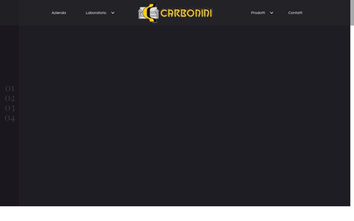 Screenshot ta' fratellicarbonini.it
