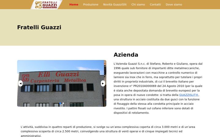 Screenshot ta' fratelliguazzi.it