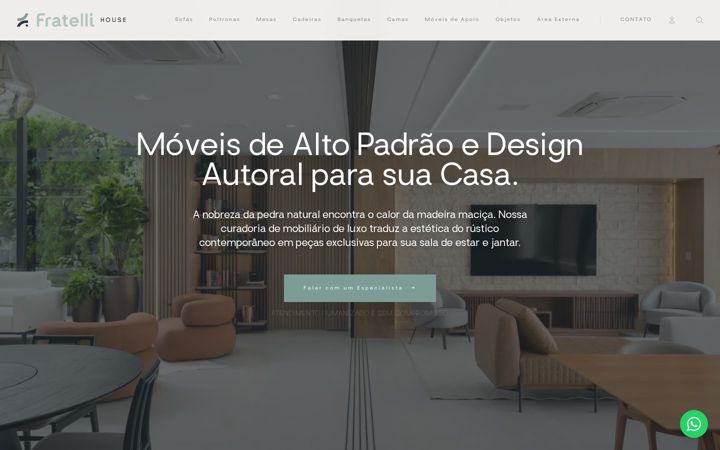 Екранна снимка на fratellihouse.com.br
