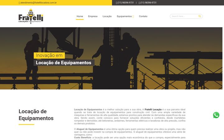 Képernyőkép: fratellilocadora.com.br