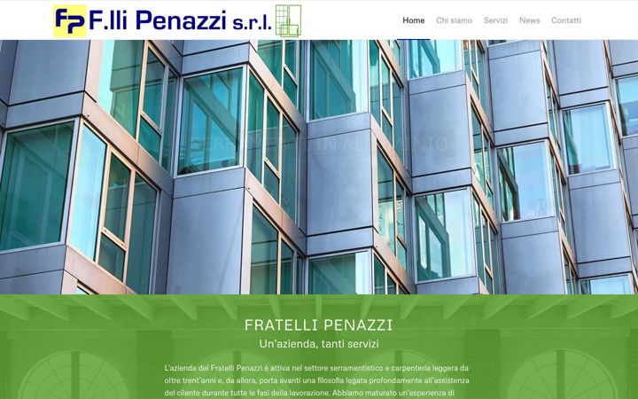 Screenshot of fratellipenazzi.it