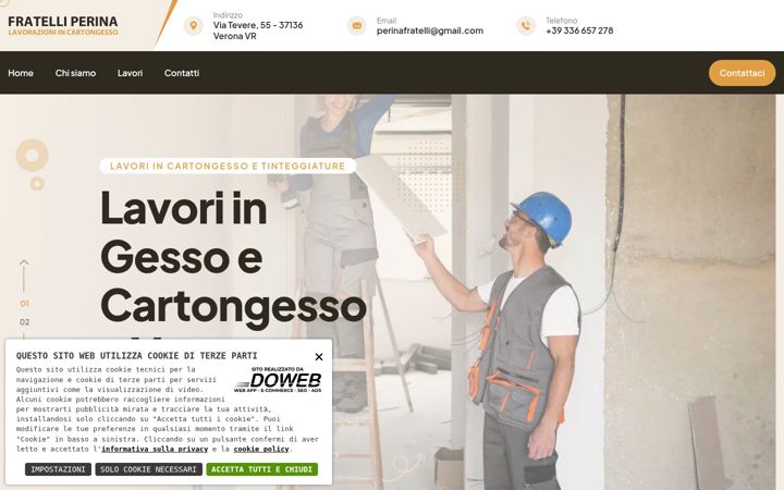 Screenshot of fratelliperina.it