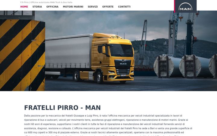 Screenshot of fratellipirro.it