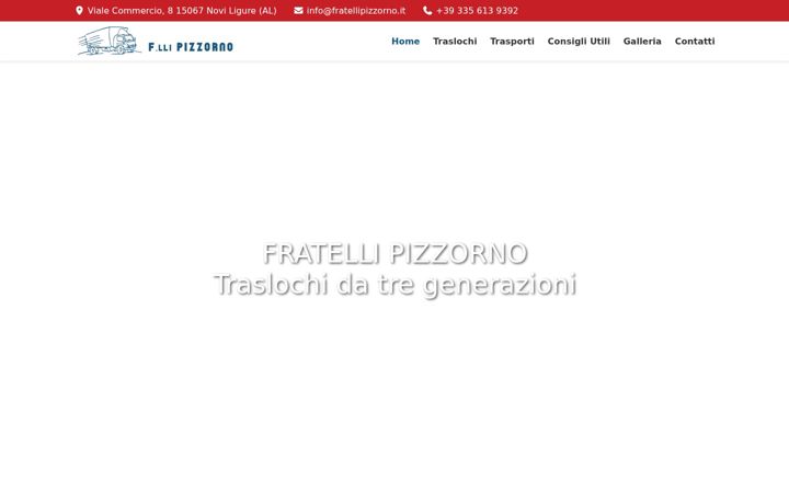Képernyőkép: fratellipizzorno.it