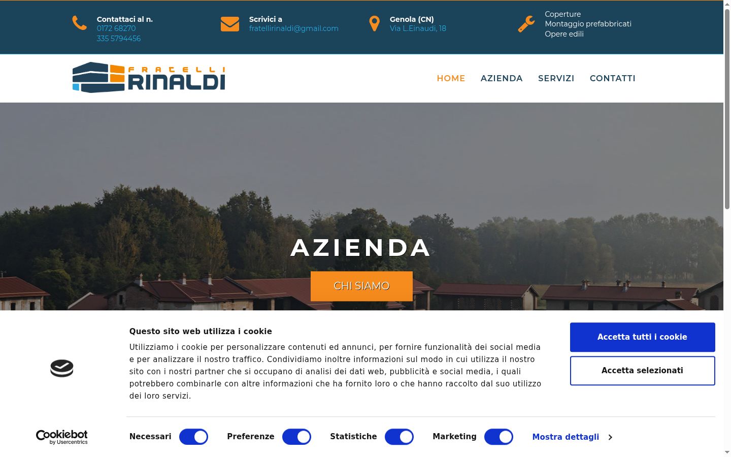 Zrzut ekranu banera zgody wyświetlanego przed jakąkolwiek interakcją