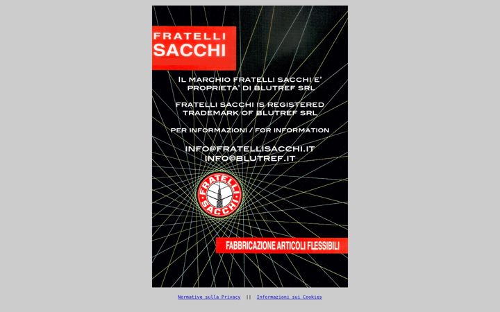 Capture d'écran de fratellisacchi.it