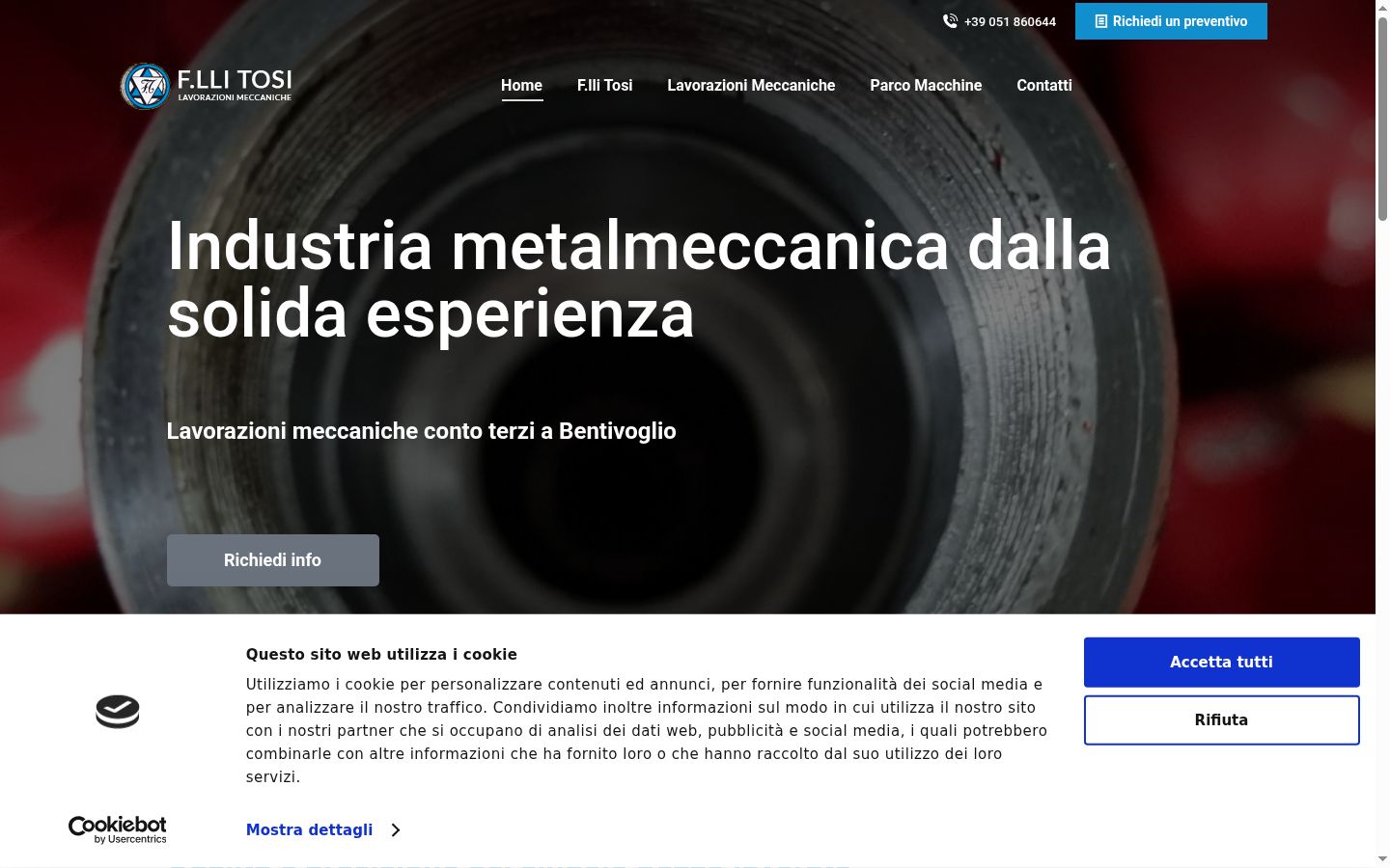 Screenshot tal-banner tal-kunsens muri qabel kwalunkwe interazzjoni