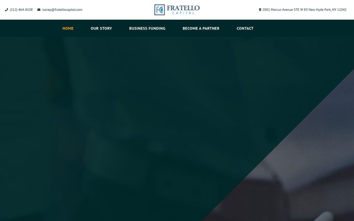 Screenshot of fratellocapital.com