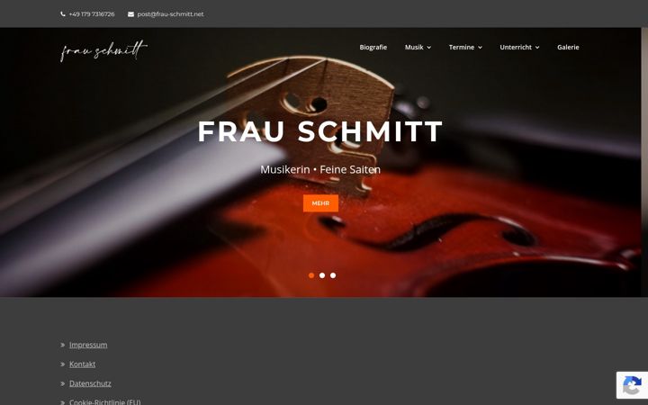 Screenshot of frau-schmitt.net