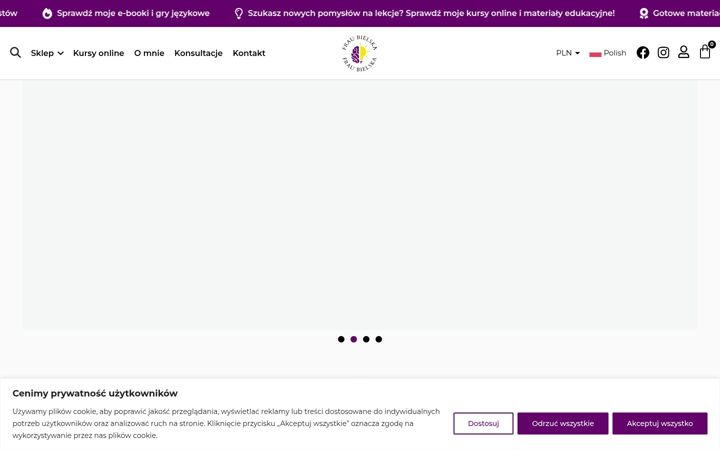 Screenshot of fraubielska.com