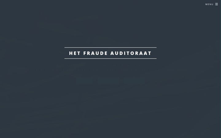 Skjámynd af fraude-auditoraat.be
