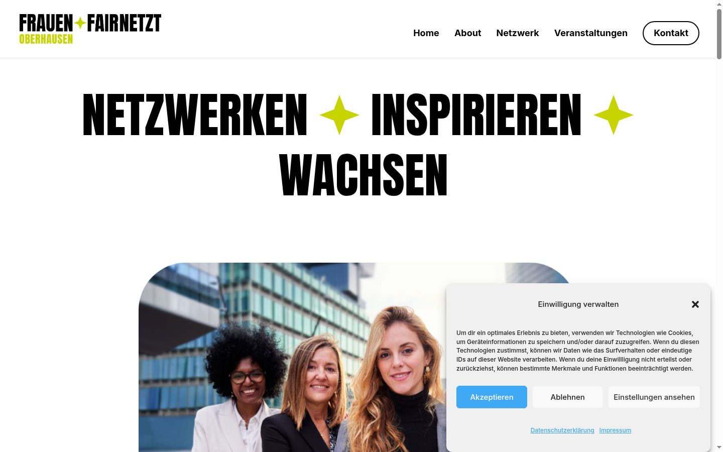 Screenshot tal-banner tal-kunsens muri qabel kwalunkwe interazzjoni