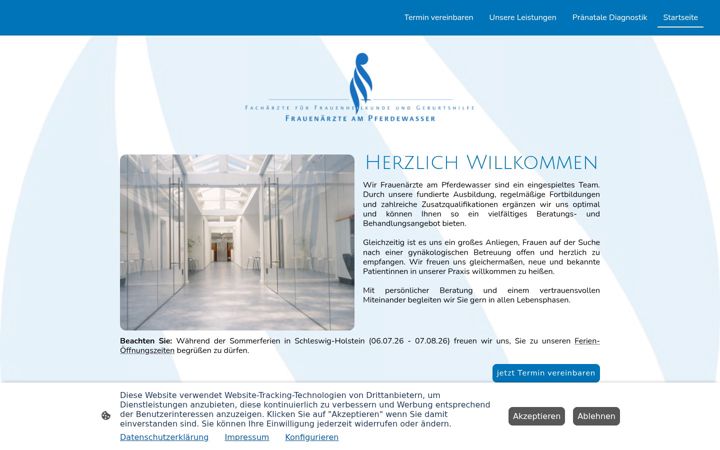 Screenshot of frauenaerzteampferdewasser.de