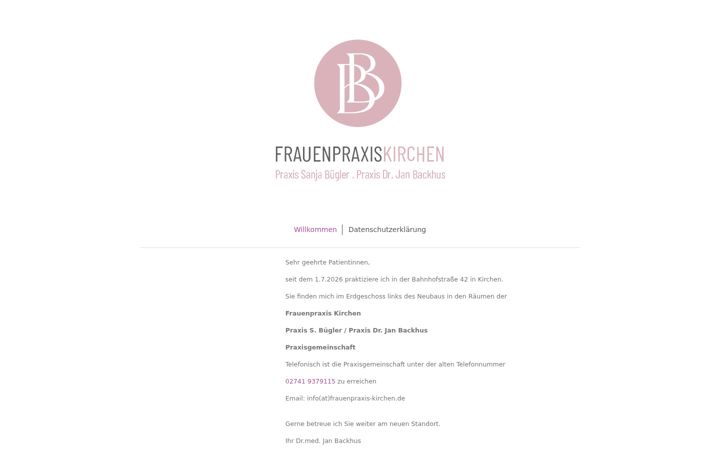 Zrzut ekranu frauenarzt-betzdorf.de