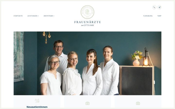 Zrzut ekranu frauenarzt-raetz.de