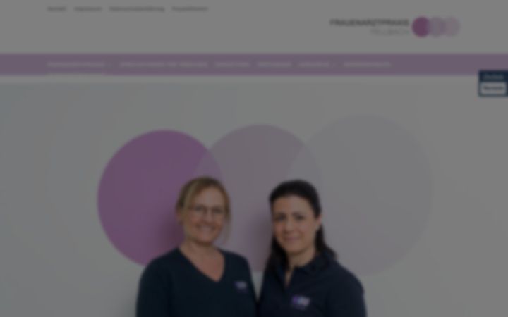 Capture d'écran de frauenarztpraxis-fellbach.de