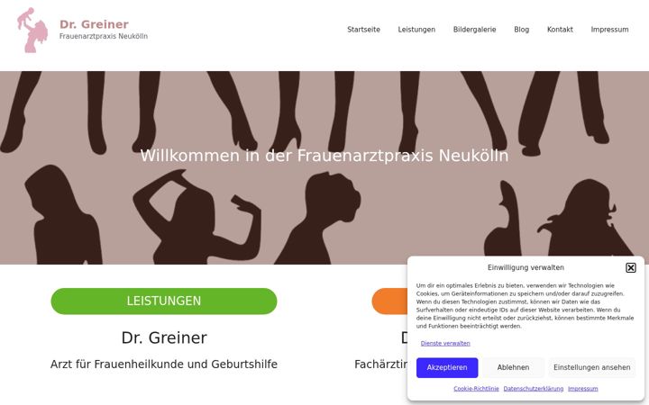 Capture d'écran de frauenarztpraxis-greiner.de