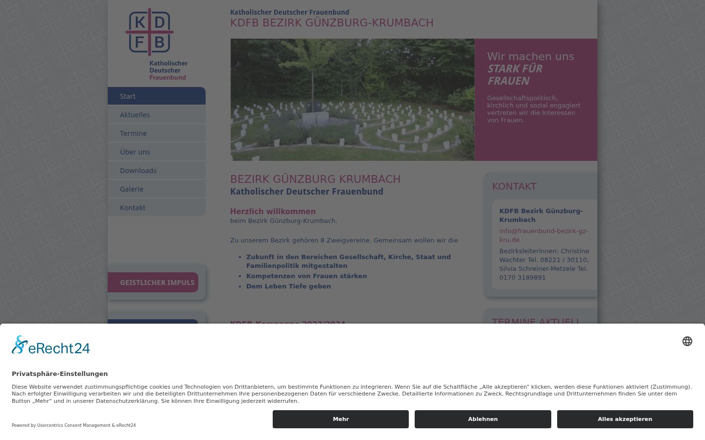 Sutikimo reklamjuostės, rodytos prieš bet kokią sąveiką, ekrano kopija