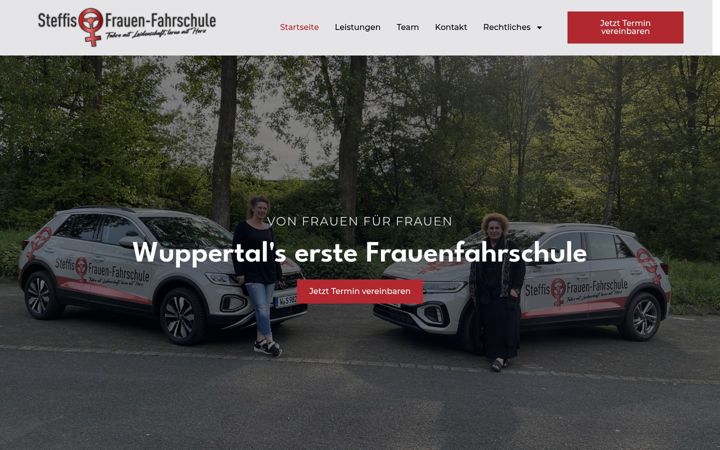 Ekrano kopija frauenfahrschule-wuppertal.de