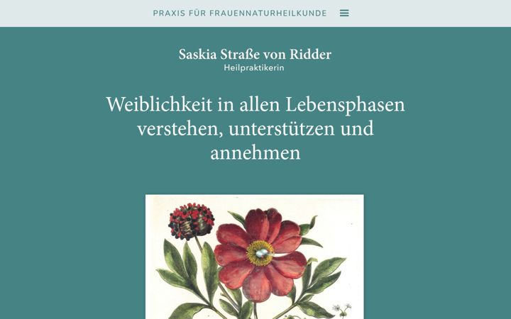 Screenshot of frauennaturheilkunde.com