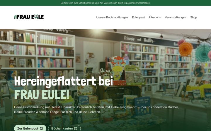 Screenshot van fraueule-buchhandlung.de