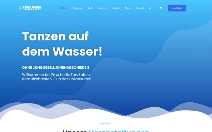 Screenshot van frauhedi.de
