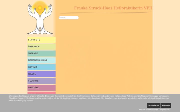 Screenshot van frauke-struck-haas.de