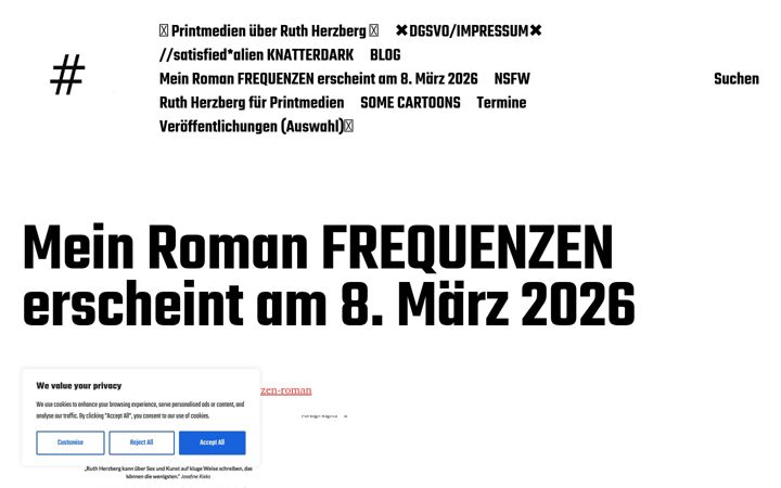 Screenshot of frauruth.de