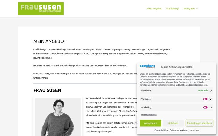 Captura de pantalla de fraususen.de