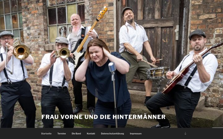 Captura de pantalla de frauvorneunddiehintermaenner.de