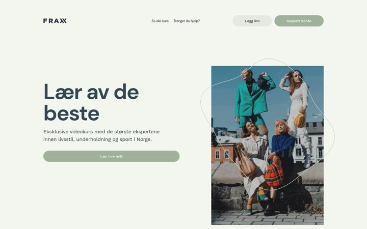 Ekraanipilt saidist fraxx.co